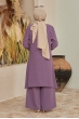 Zincirli Tunik Pantolon Takım - Leylak
